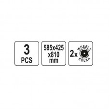 YATO Troler pentru scule, 585 x 425 x 810 mm..